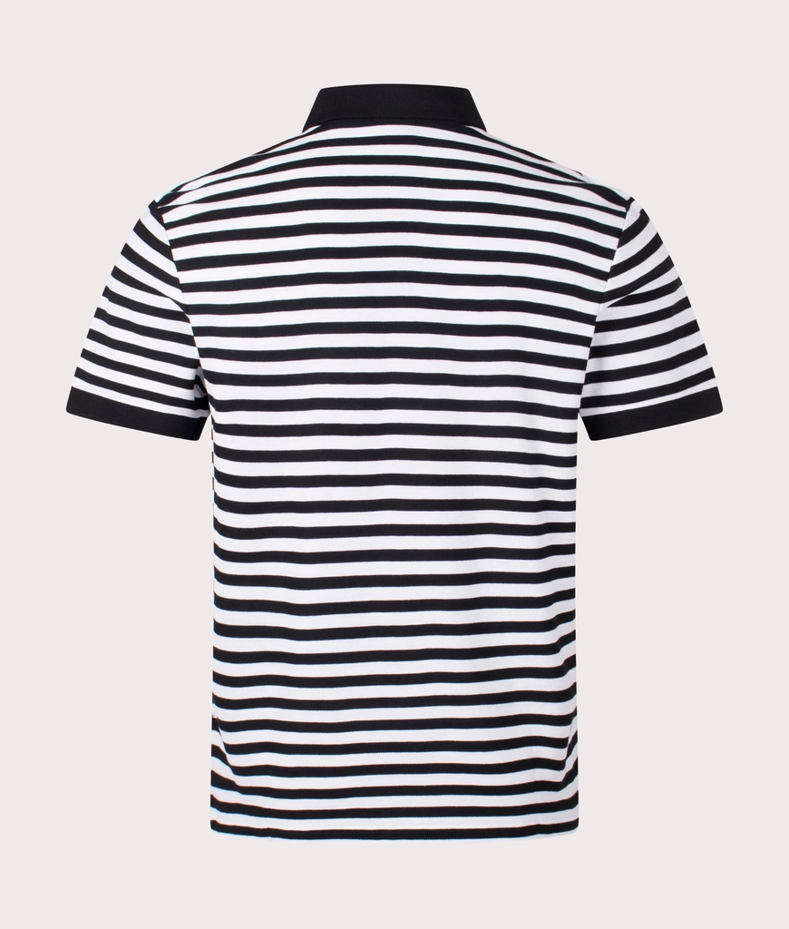 Hugo Boss Mens Pales Stripe Polo Shirt